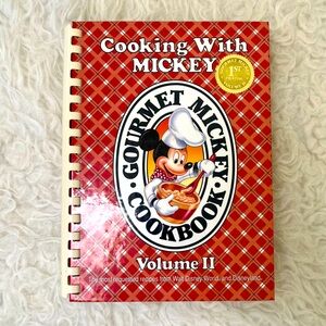 Vintage Cooking With Mickey Volume 2 Disney Cookbook First Printing